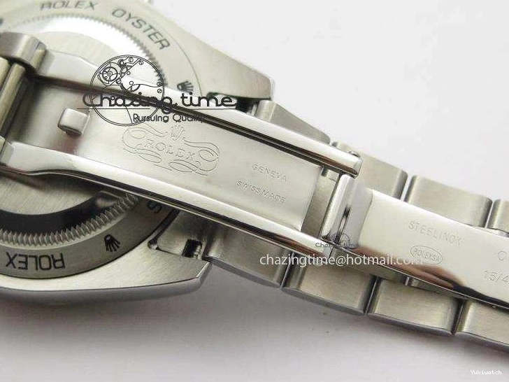 116400 On Bracelet 1:1 Green SS Black Sapphire SA3131 GV Milgauss JF Dial 0707